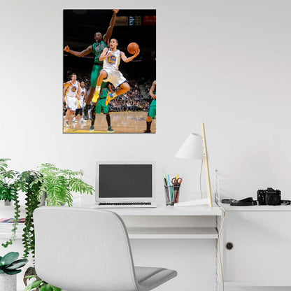 Stephen Curry Basketball Wall Art Print Poster
