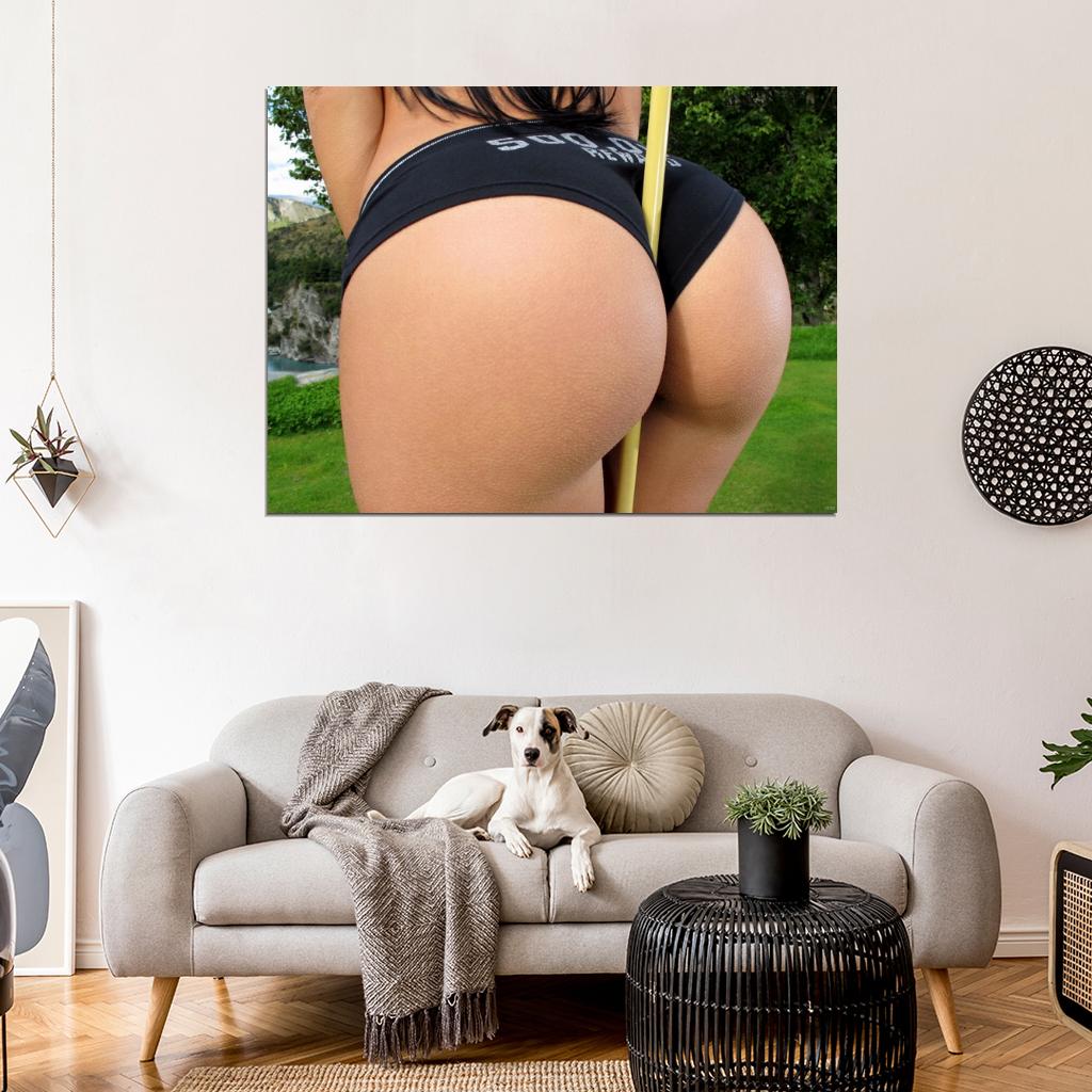 Hot Butt Sexy Ass Beautiful Woman Wall Art Print Poster