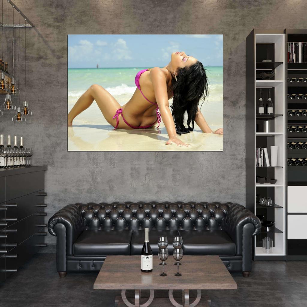 Abella Anderson Bikini Hot Butt Sexy Model Wall Art Print Poster