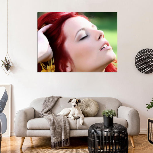 Ariel Piper Fawn Beautiful Portrait Model Wall Art Print Poster