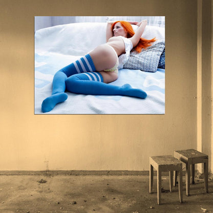 Ariel Piper Fawn Hot Sexy Butt Ass Boobs Model Wall Art Print Poster