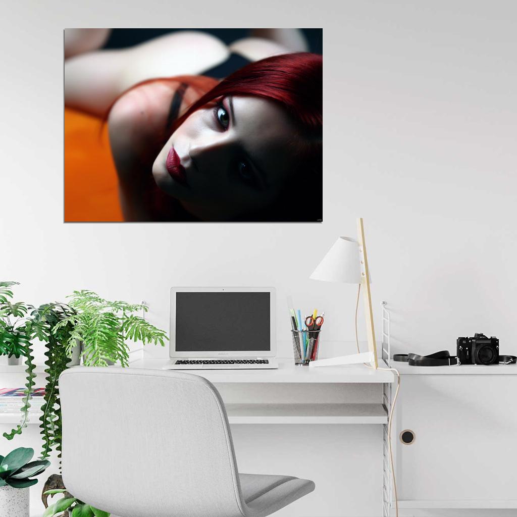 Ariel Piper Fawn Beautiful Portrait Sexy Model Wall Art Print Poster