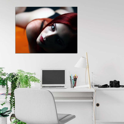 Ariel Piper Fawn Beautiful Portrait Sexy Model Wall Art Print Poster