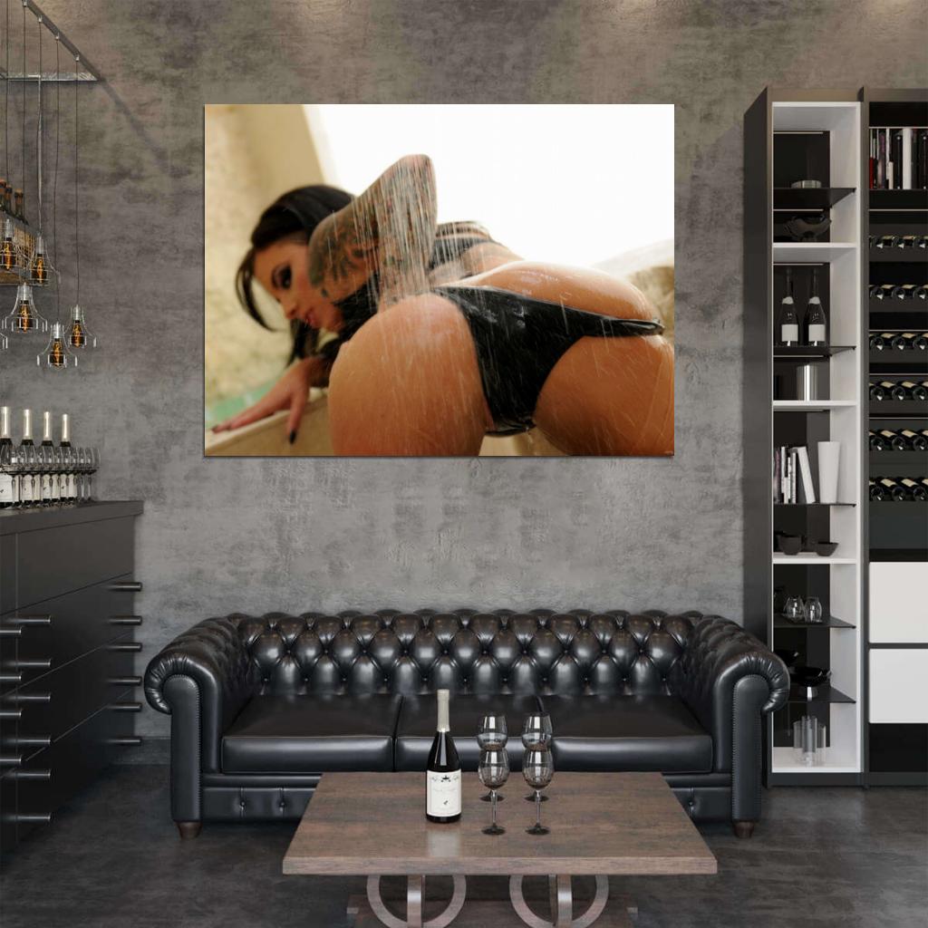 Christy Mack Sexy Hot Ass Butt Model Wall Art Print Poster