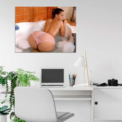 Eve Angel Sexy Hot Butt Ass Model Wall Art Print Poster