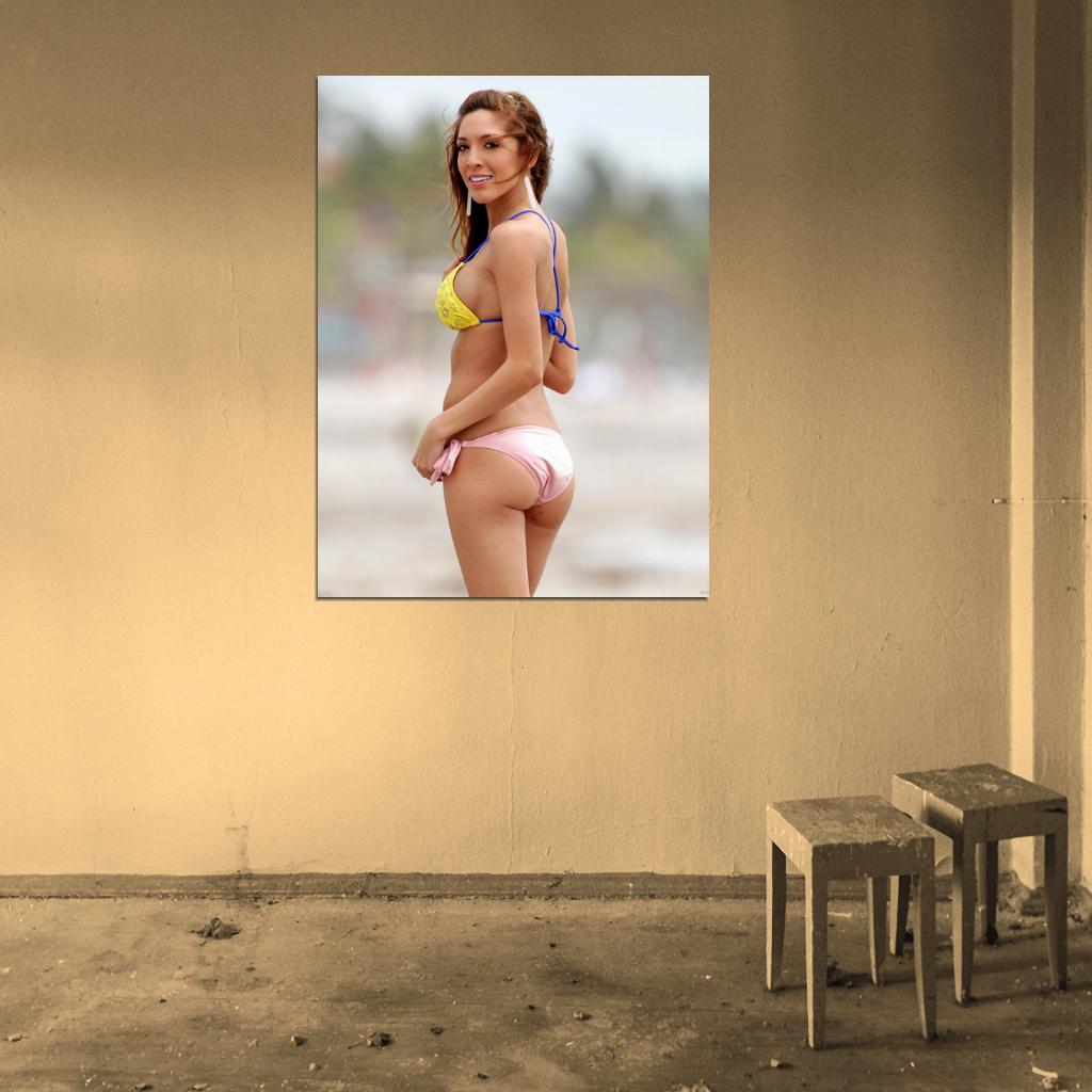 Farrah Abraham Butt Ass Sexy Bikini Hot Model Wall Art Print Poster