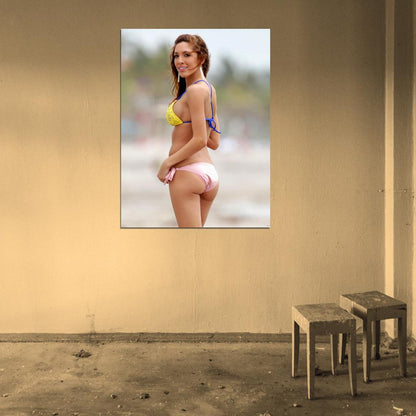 Farrah Abraham Butt Ass Sexy Bikini Hot Model Wall Art Print Poster