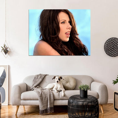 Gianna Michaels Sexy Portrait Beautiful Model Wall Art Print Poster