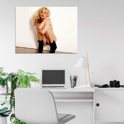Kayden Kross Sexy Topless Hot Beautiful Model Wall Art Print Poster