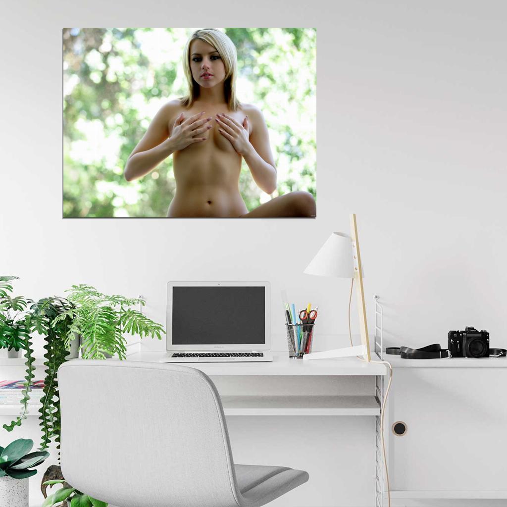 Lexi Belle Nude Naked Sexy Hot Cute Model Wall Art Print Poster