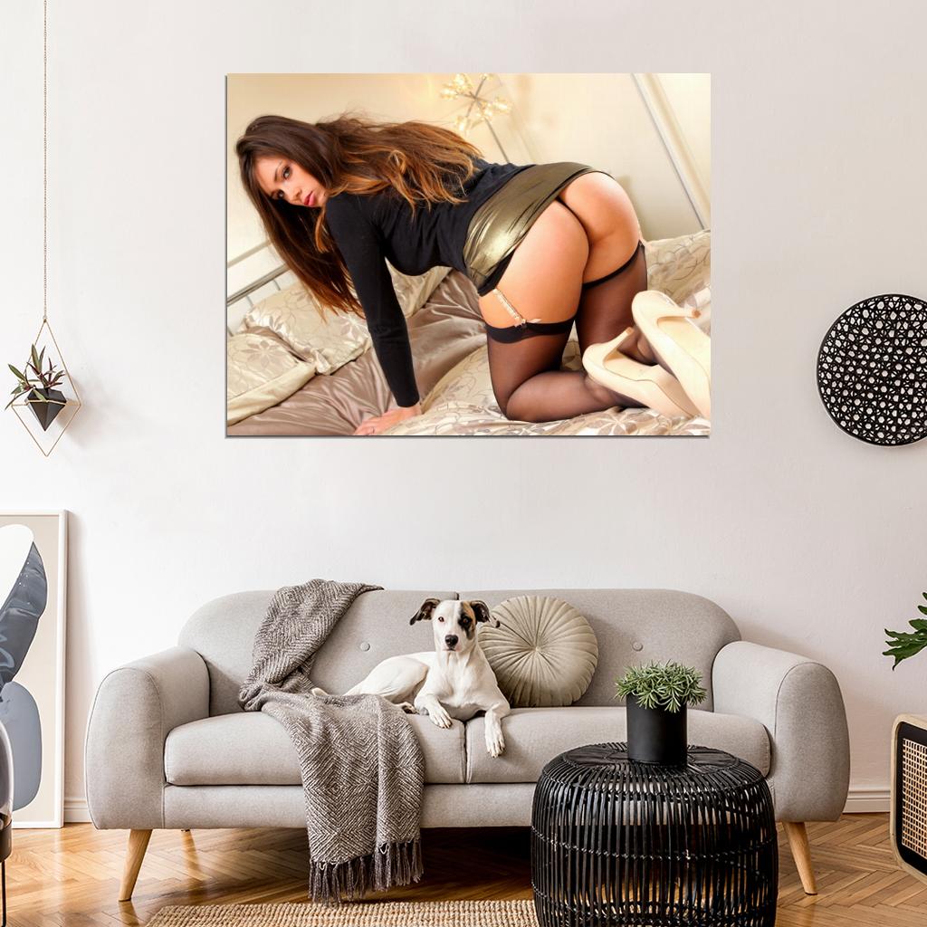 Louisa Marie Sexy Butt Ass Hot Model Wall Art Print Poster