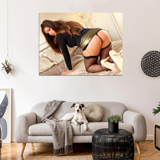 Louisa Marie Sexy Butt Ass Hot Model Wall Art Print Poster