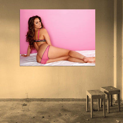 Tori Black Sexy Lingerie Ass Butt Hot Model Wall Art Print Poster