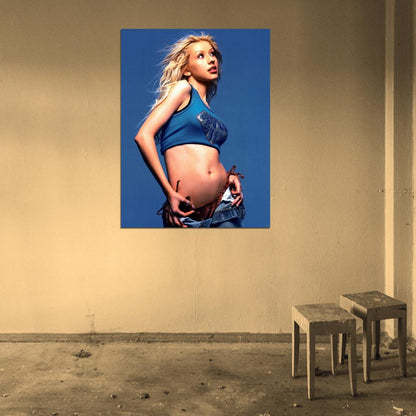 Christina Aguilera Hot Music Singer Wall Art Print Poster