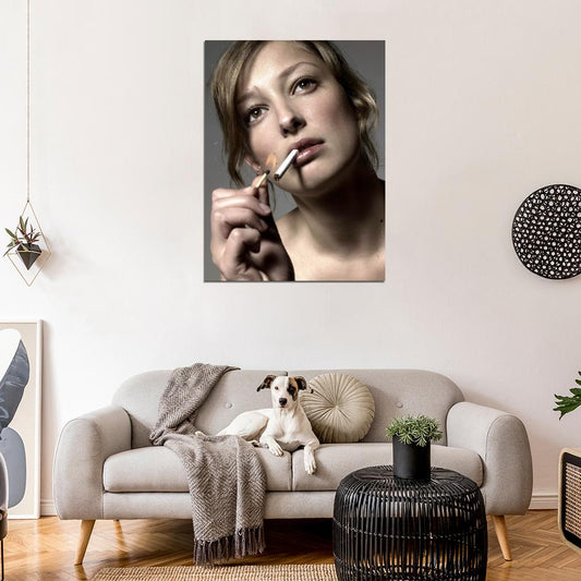 Alexandra Lara Beautiful Portrait Actress Wall Art Print Poster