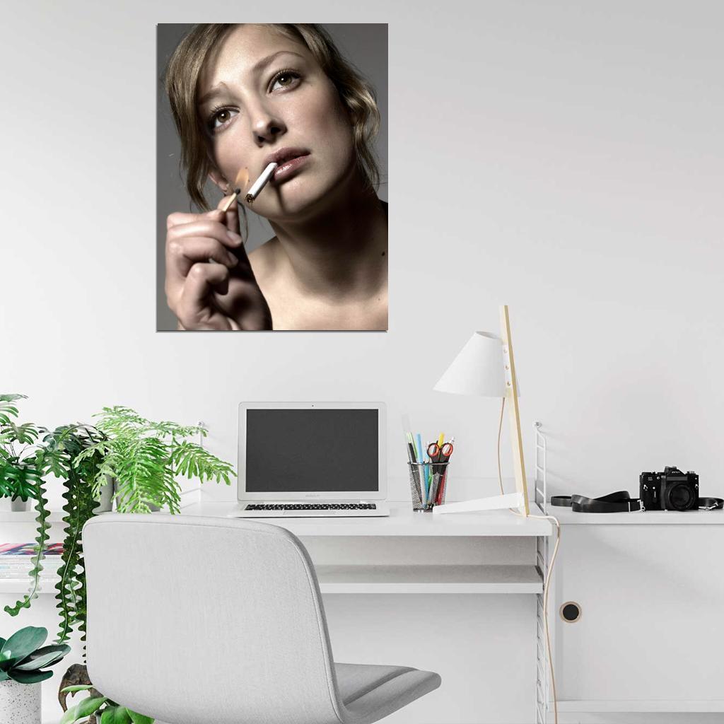 Alexandra Lara Beautiful Portrait Actress Wall Art Print Poster
