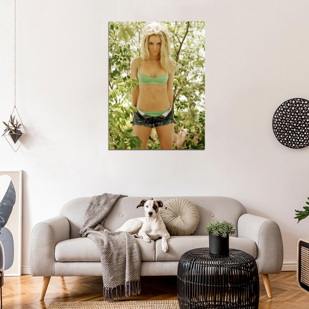 Britney Spears Sexy Body Hot Music Singer Wall Art Print Poster