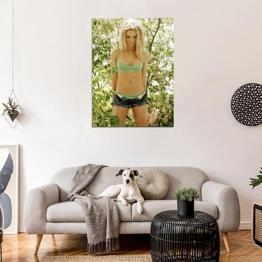 Britney Spears Sexy Body Hot Music Singer Wall Art Print Poster