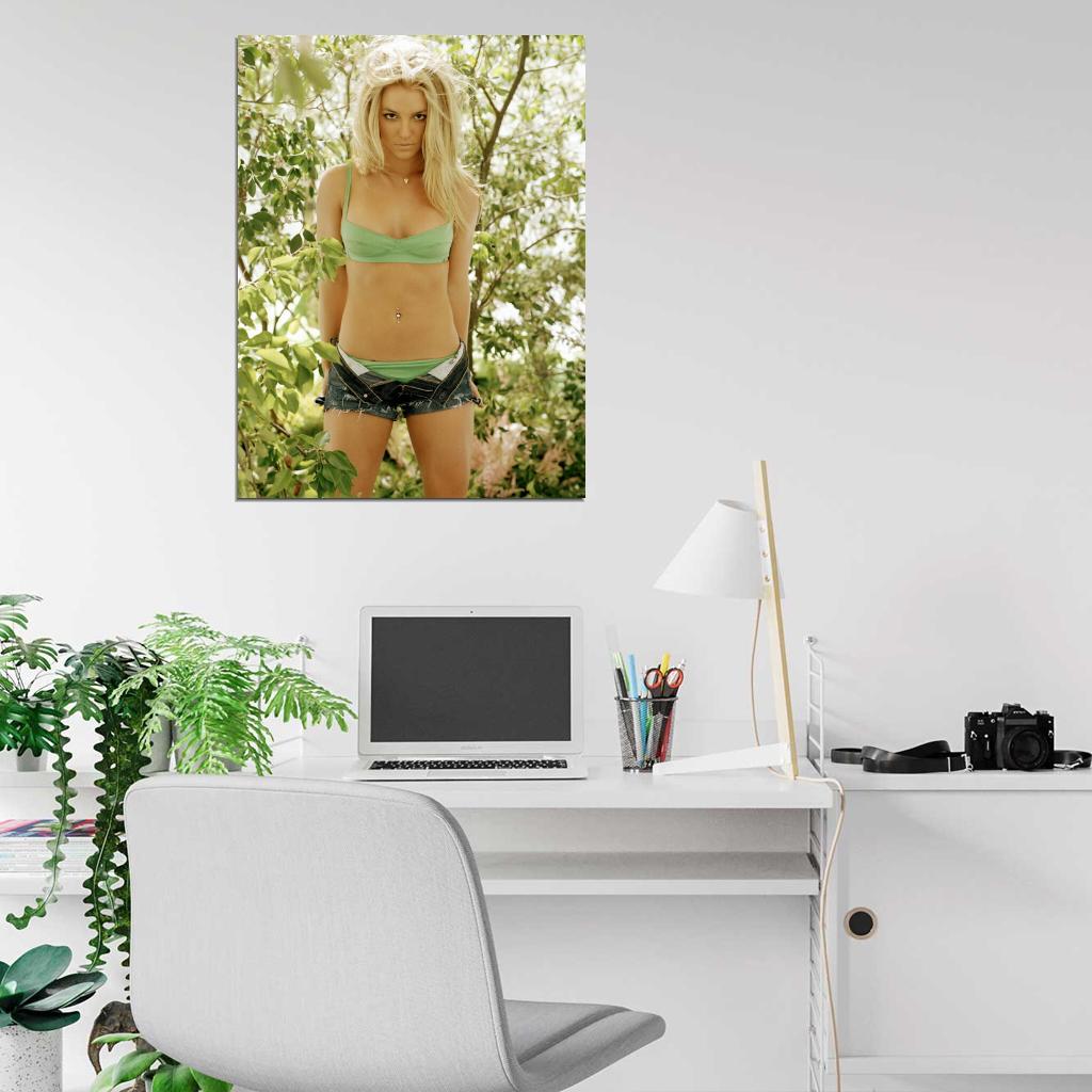 Britney Spears Sexy Body Hot Music Singer Wall Art Print Poster