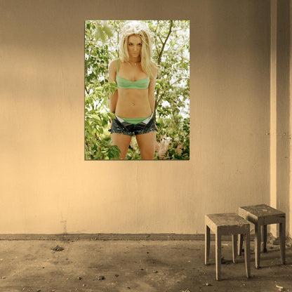 Britney Spears Sexy Body Hot Music Singer Wall Art Print Poster