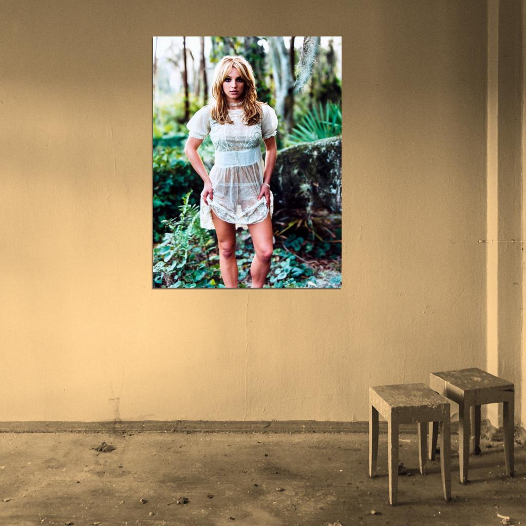 Britney Spears Hot Music Singer Wall Art Print Poster