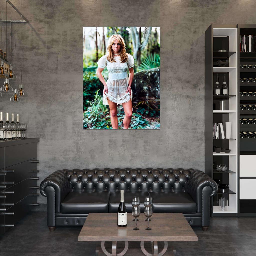 Britney Spears Hot Music Singer Wall Art Print Poster