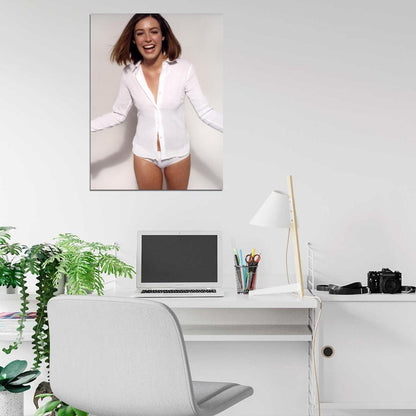 Cat Deeley Panties Actress Model Wall Art Print Poster