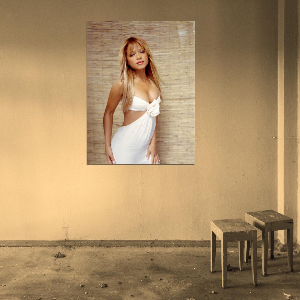 Christina Milian Sexy Actress Music Singer Wall Art Print Poster