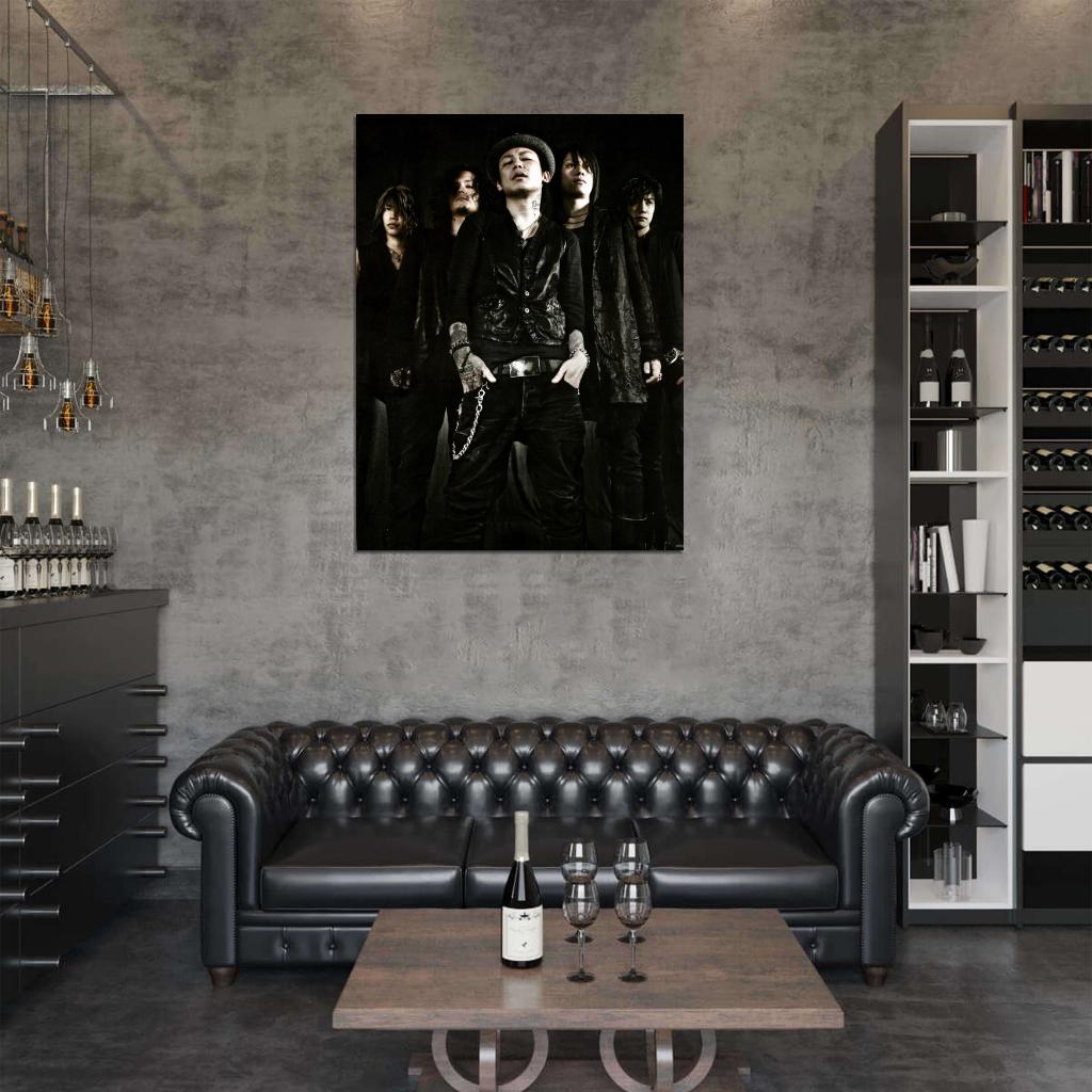 Dir En Grey Japanese Metal Band Group Music Wall Art Print Poster