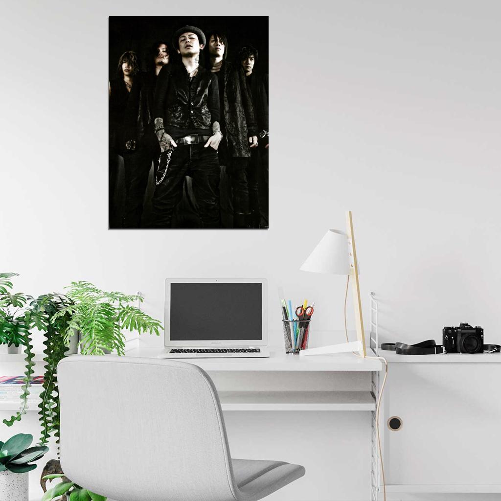 Dir En Grey Japanese Metal Band Group Music Wall Art Print Poster