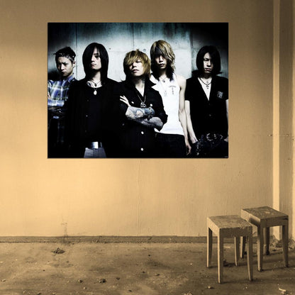 Dir En Grey Japanese Metal Band Group Music Wall Art Print Poster