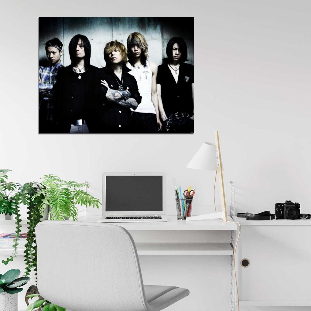 Dir En Grey Japanese Metal Band Group Music Wall Art Print Poster