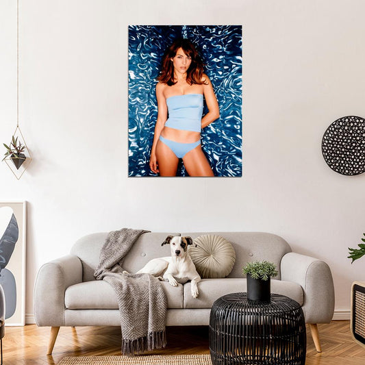 Elizabeth Hurley Sexy Cute Actress Wall Art Print Poster