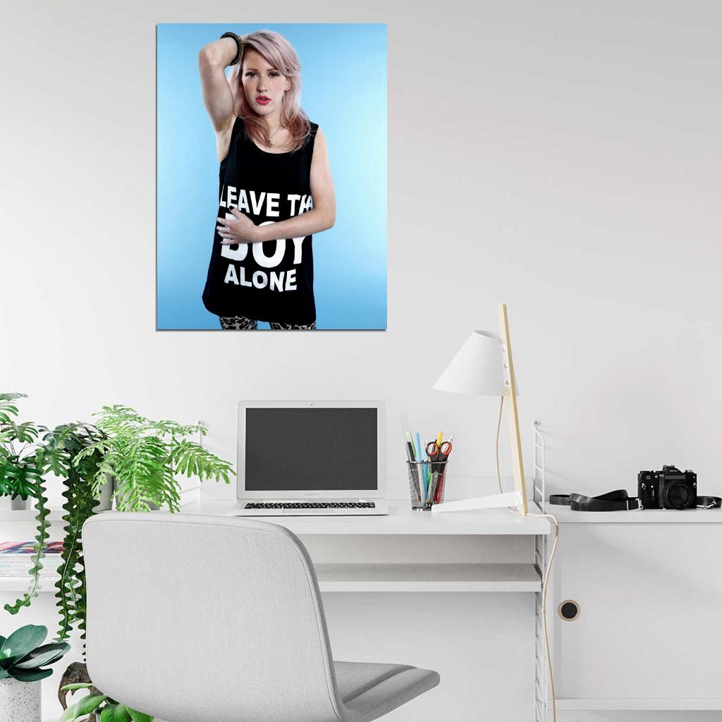 Ellie Goulding Indie Hot Music Singer Wall Art Print Poster