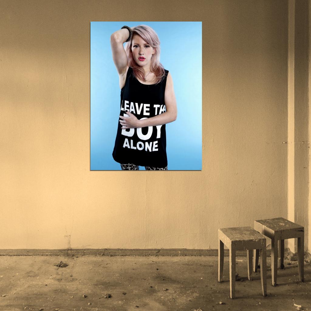 Ellie Goulding Indie Hot Music Singer Wall Art Print Poster
