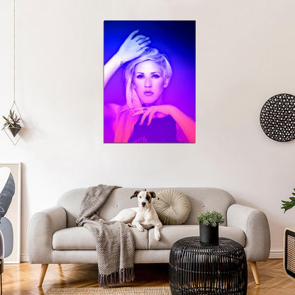 Ellie Goulding Awesome Portrait Music Singer Wall Art Print Poster