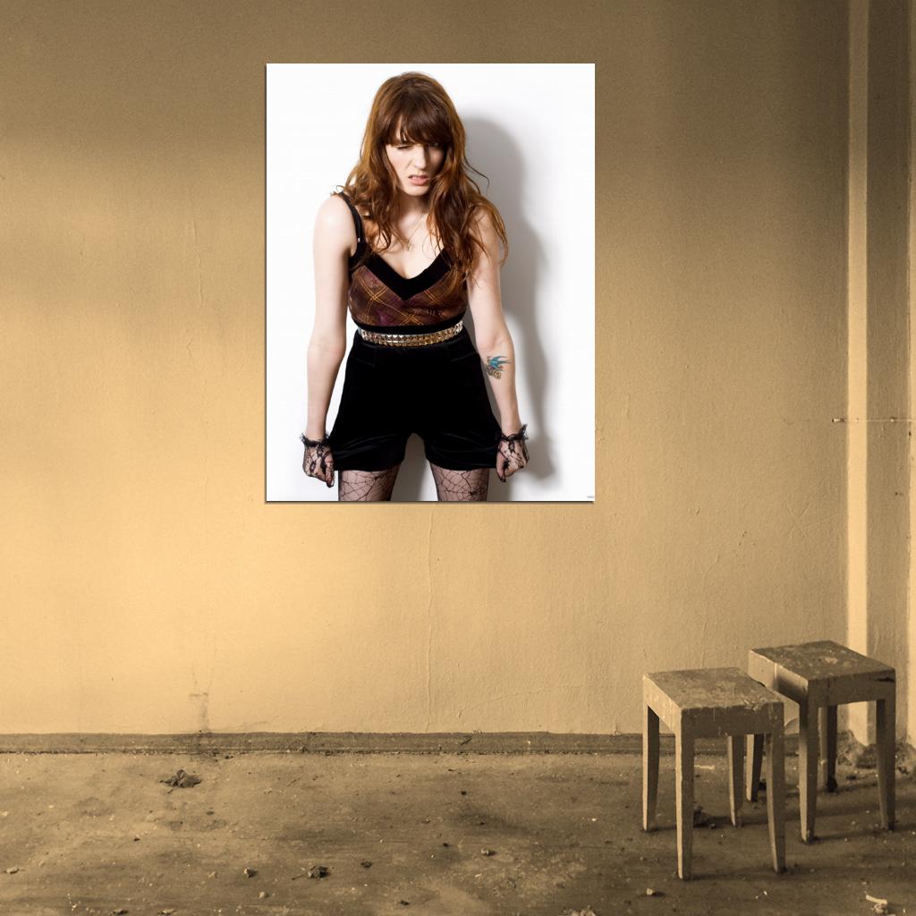 Florence Welch Indie Hot Music Singer Wall Art Print Poster