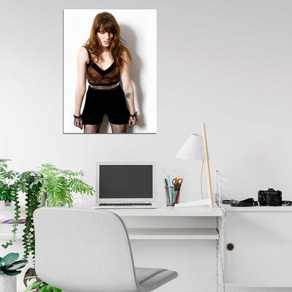 Florence Welch Indie Hot Music Singer Wall Art Print Poster