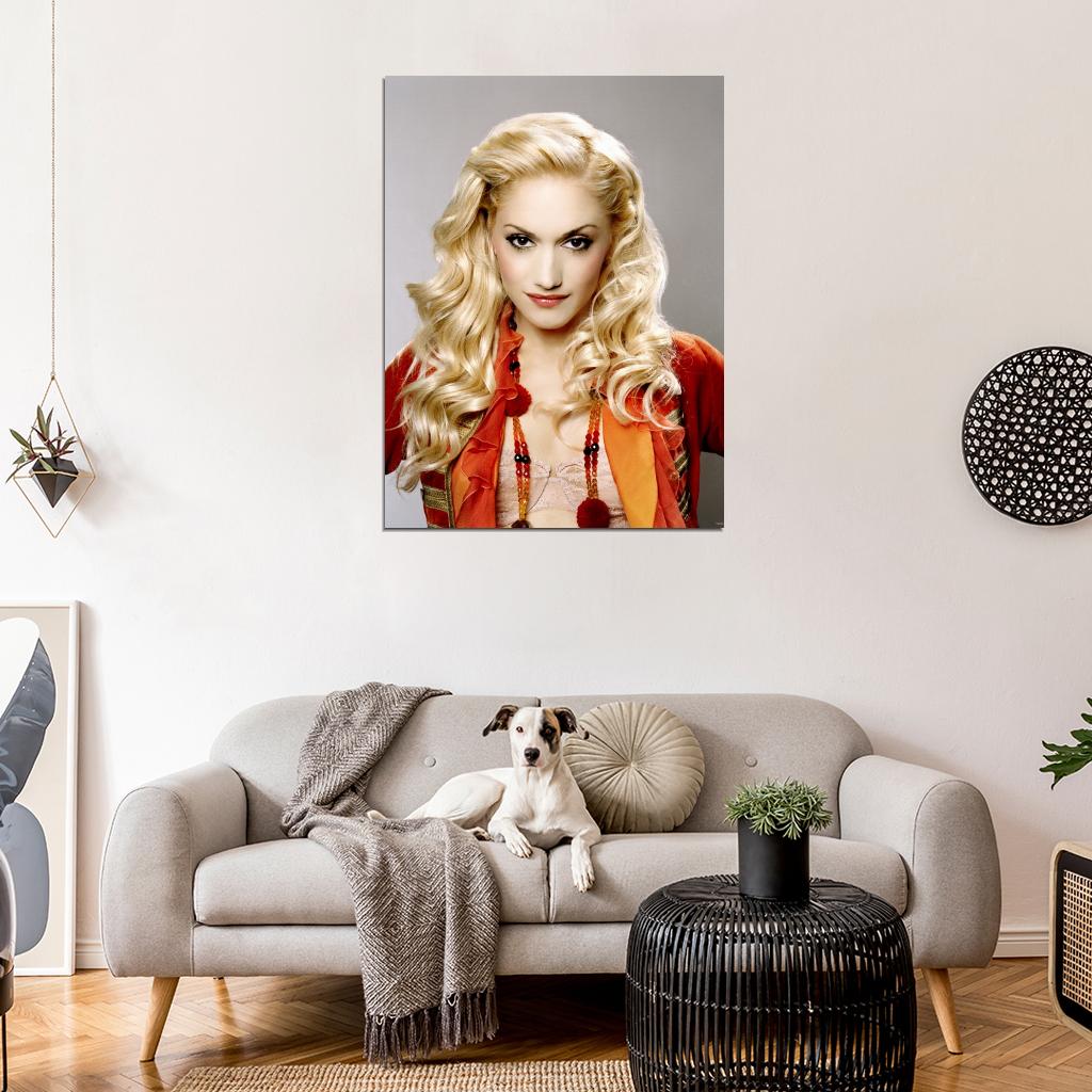 Gwen Stefani Portrait Dance Hot Music SInger Wall Art Print Poster
