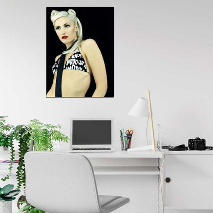 Gwen Stefani Dance Hot Music Singer Wall Art Print Poster