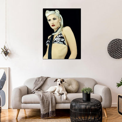 Gwen Stefani Dance Hot Music Singer Wall Art Print Poster