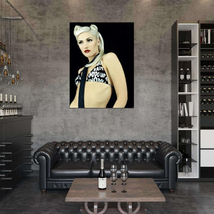 Gwen Stefani Dance Hot Music Singer Wall Art Print Poster
