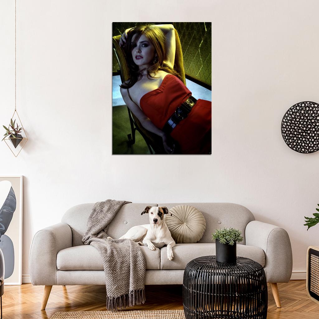 Isla Fisher Sexy Actress Wall Art Print Poster