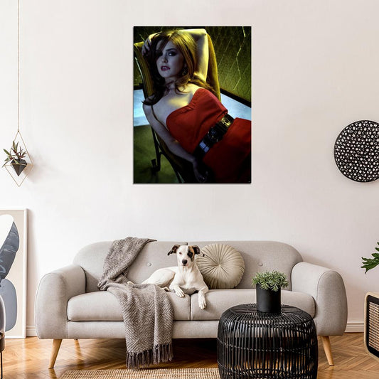 Isla Fisher Sexy Actress Wall Art Print Poster