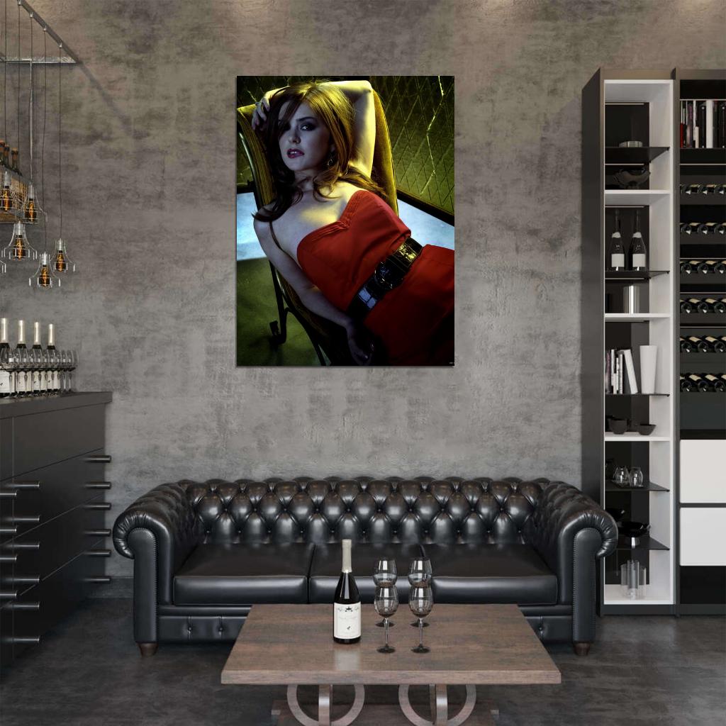 Isla Fisher Sexy Actress Wall Art Print Poster