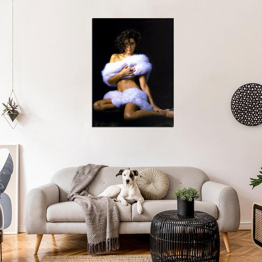 Jamie-Lynn Sigler Sexy Nude Actress Wall Art Print Poster