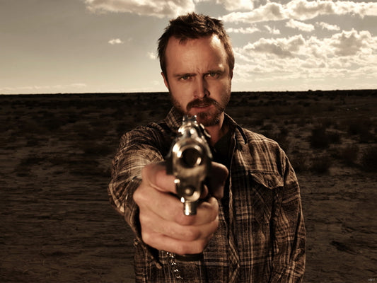 Aaron Paul Jesse Pinkman Charactrer Actor Wall Art Print Poster