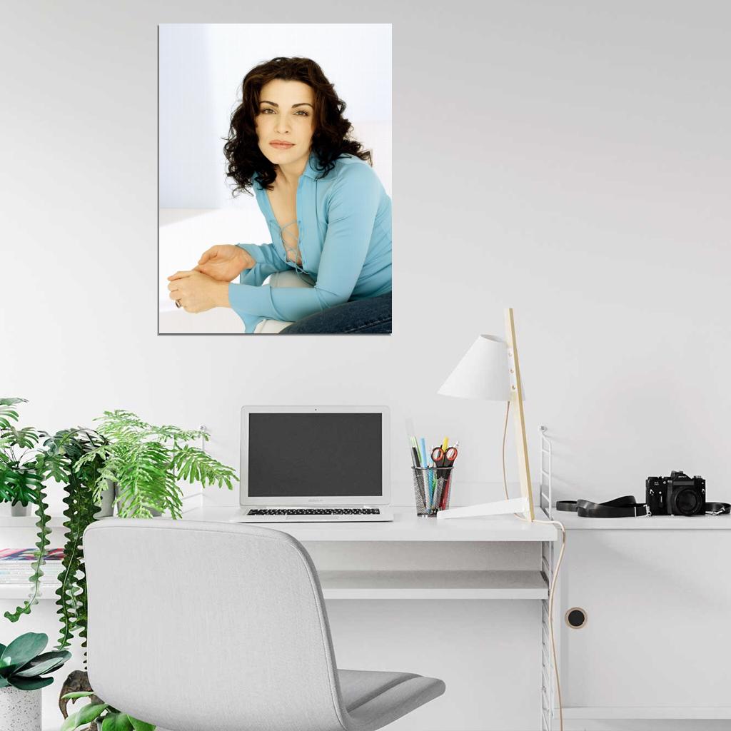 Julianna Margulies Actress Wall Art Print Poster