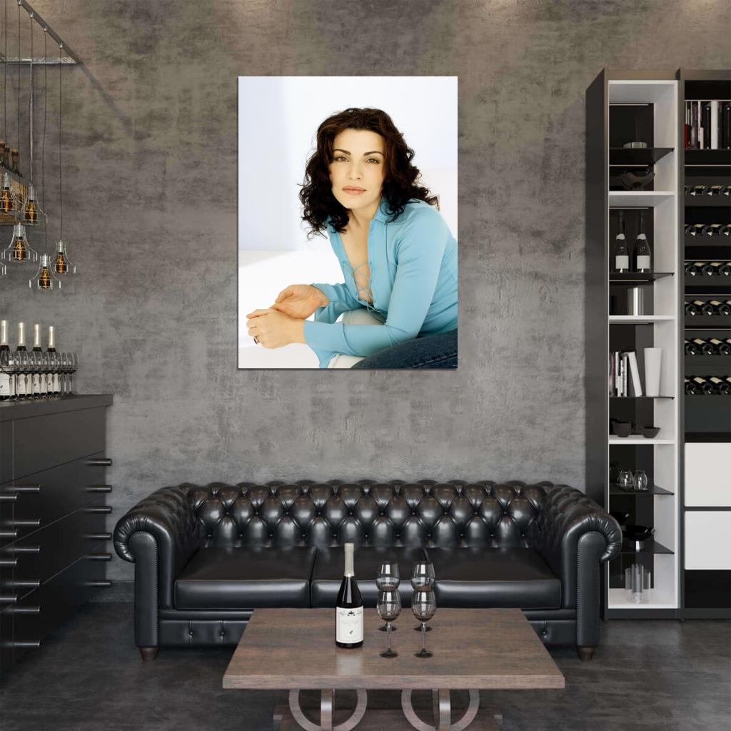 Julianna Margulies Actress Wall Art Print Poster