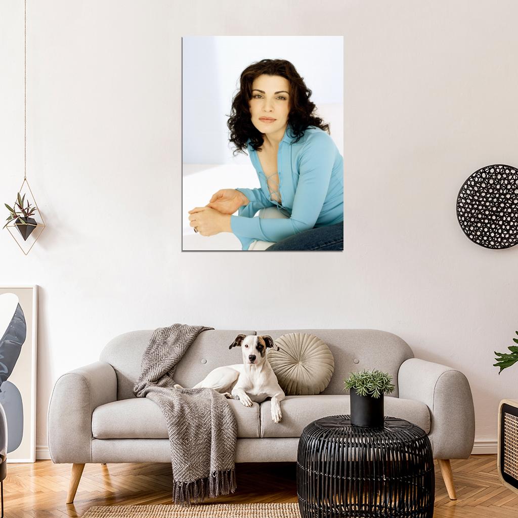 Julianna Margulies Actress Wall Art Print Poster